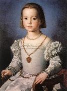 Bia, The Illegitimate Daughter of Cosimo I de  Medici BRONZINO, Agnolo